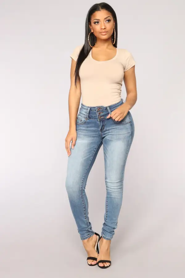 Lily V Neck Top - Mocha