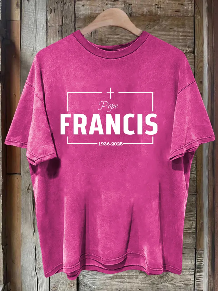 Men's 1936-2025 Print Short Sleeve Round Neck Cotton T-Shirt