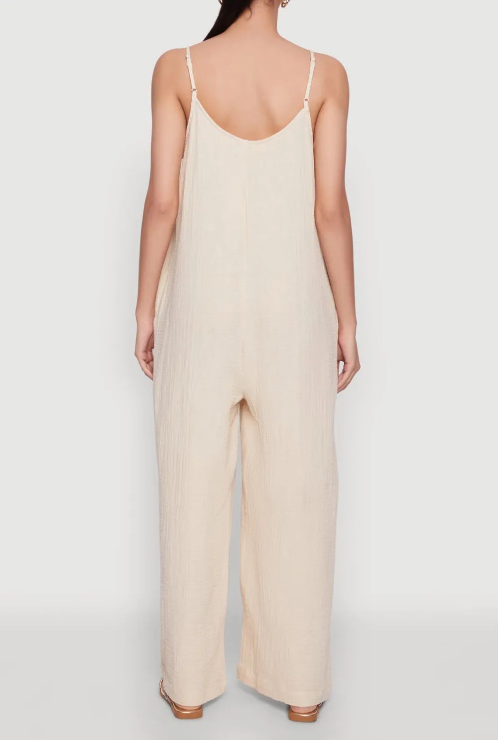 V-Neck Camisole Jumpsuit