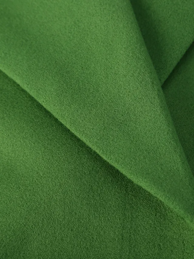 Women's Coat Regular Hooded Coat Camel Green White Black Gray Basic Essential Street Fall Lapel Regular Fit S M L XL XXL XXXL / Daily / Casual / Solid Color / Winter