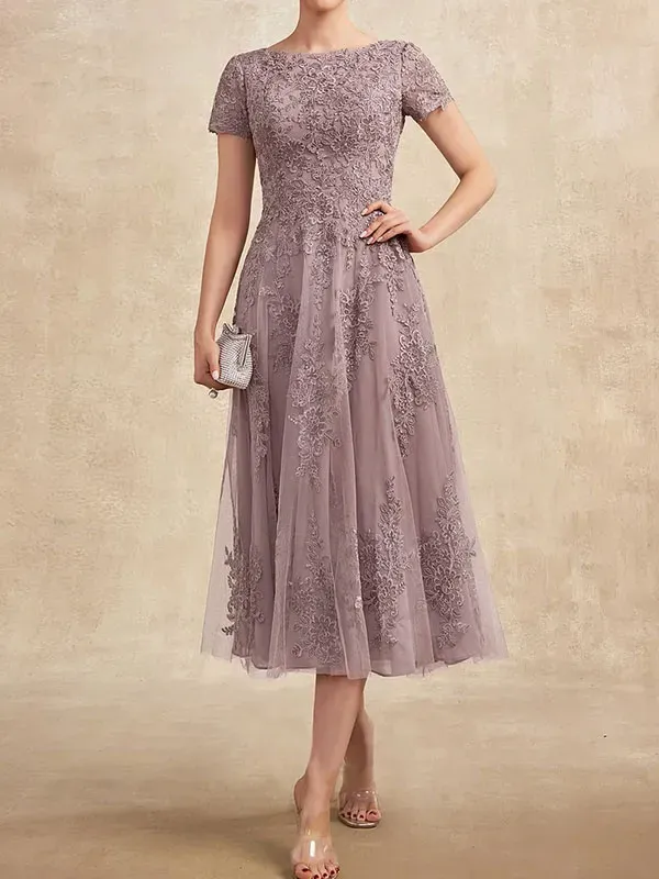 elegant lace temperament temperament women's dress
