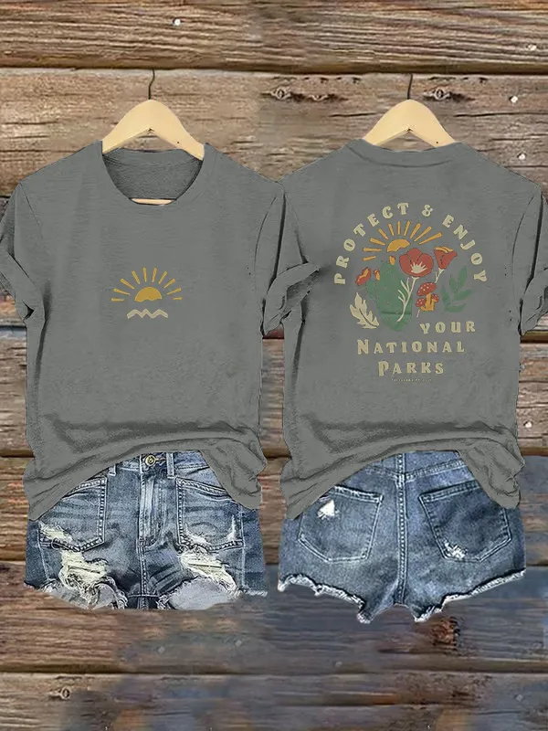 Protect And Enjoy Unisex Short Sleeve Tee