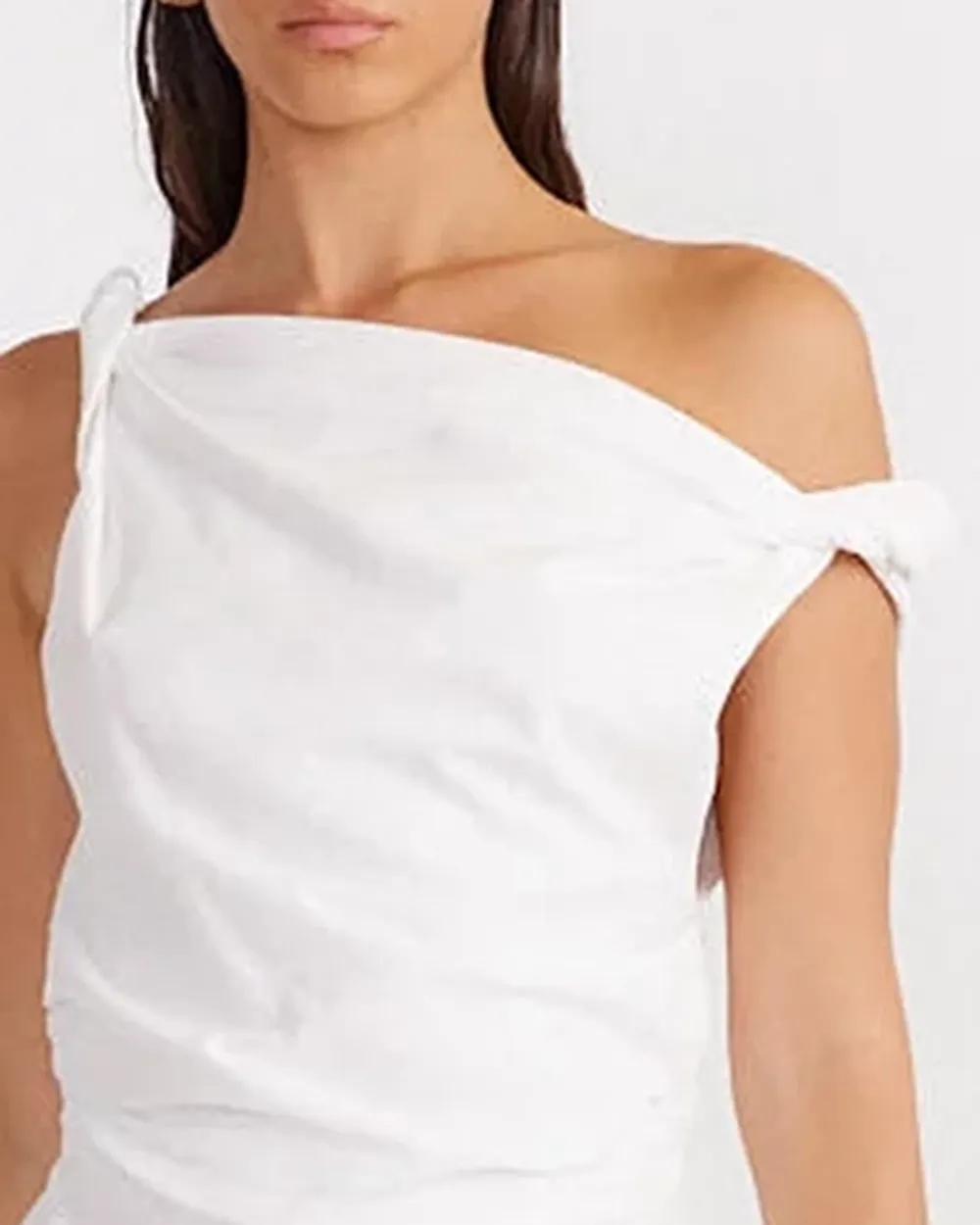 Linen Twist Mini Dress - Iconic Exclusive