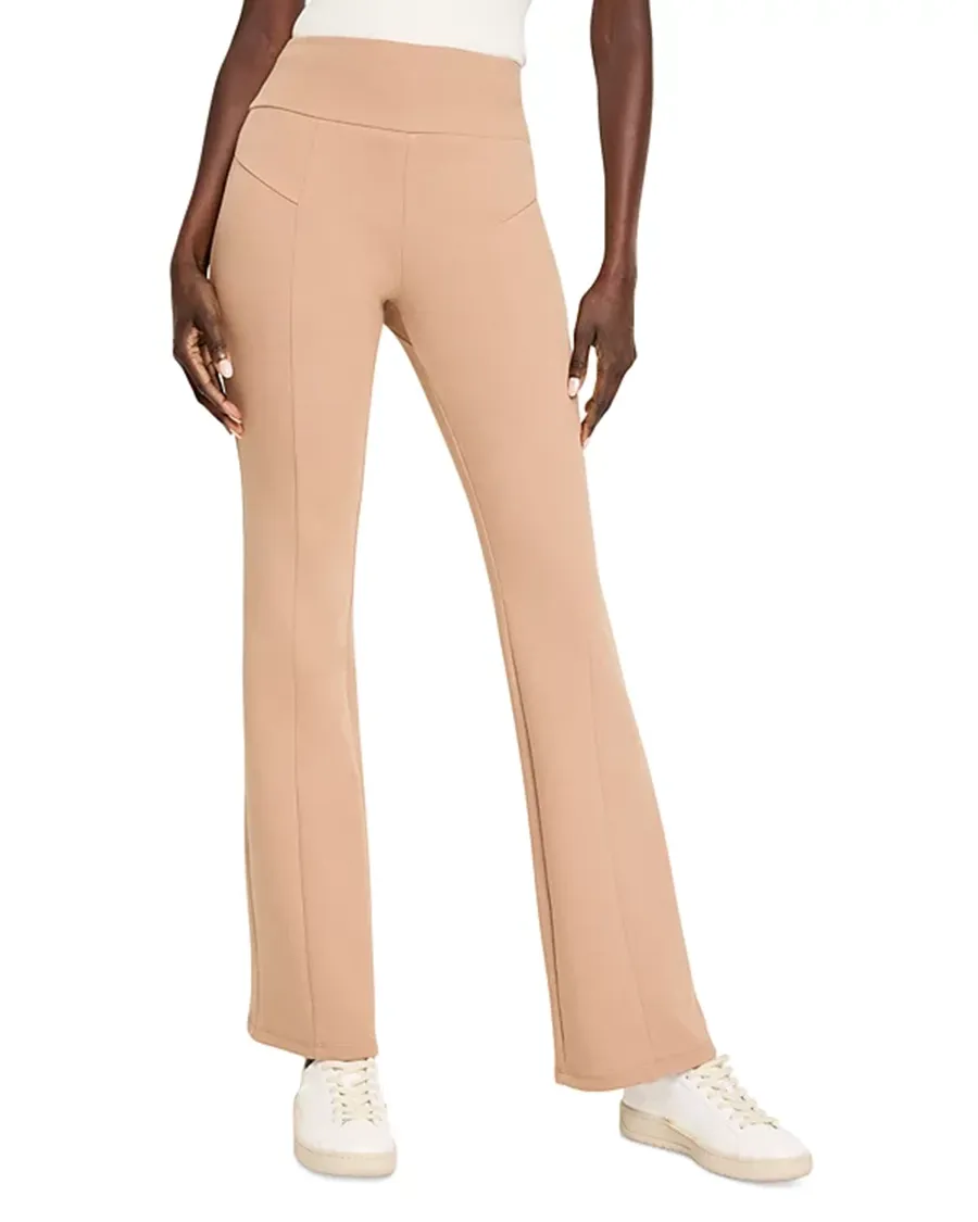 High Rise Scuba Bootcut Pants