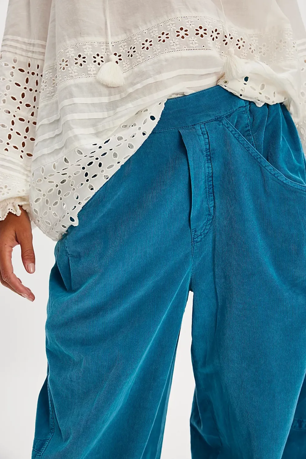 Relaxed Fit Corduroy Pants