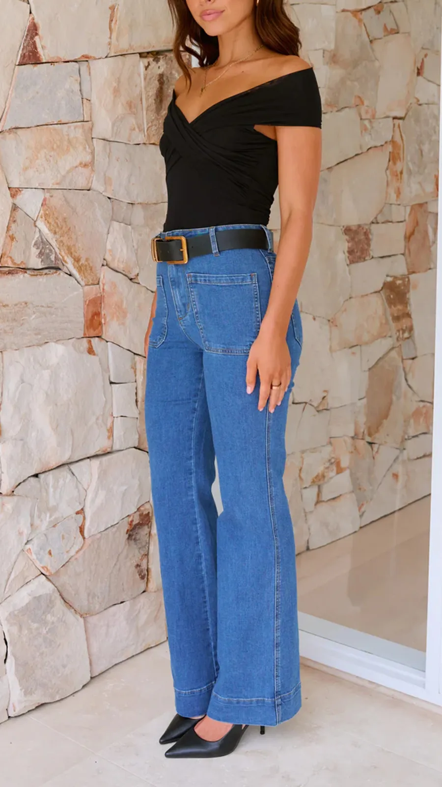 Soft Stretch Denim Jeans