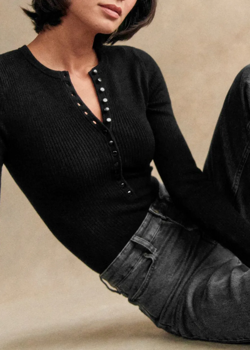 Merino Wool And Organic Long-Sleeved