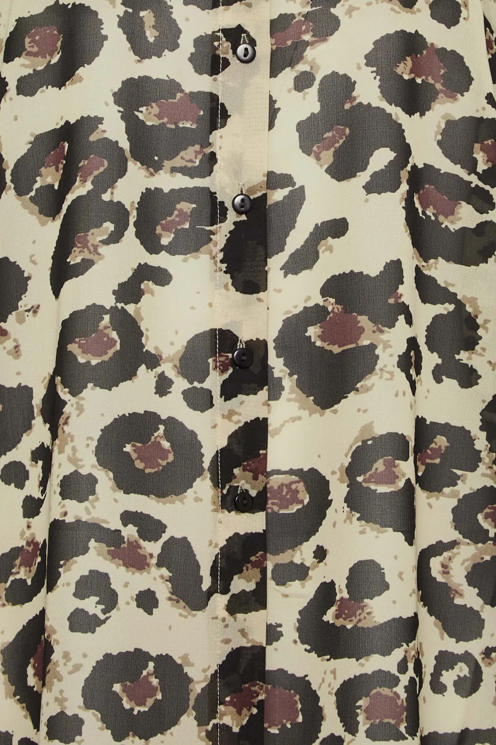 LTS Tall Brown Leopard Print Longline Beach Shirt