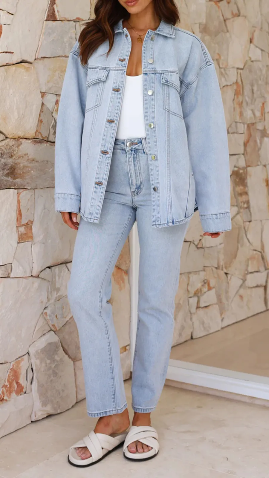 Organic Straight Leg Jeans