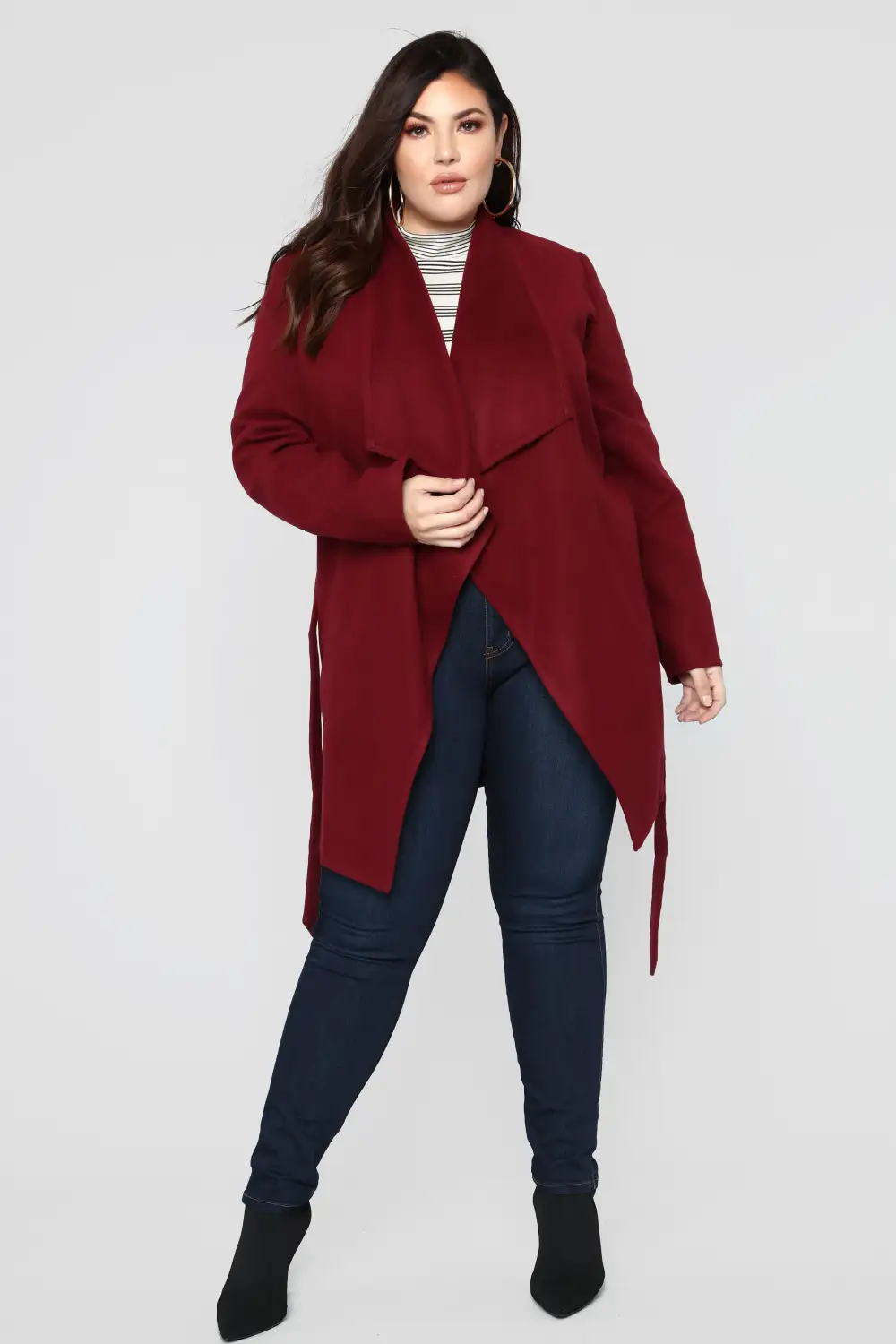 Manhattan Coat - Wine