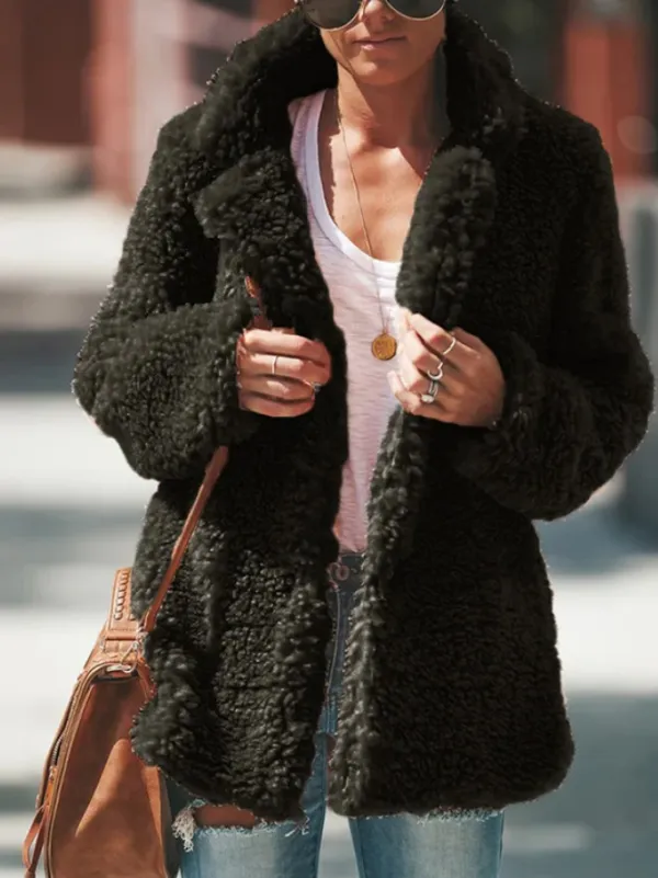 Causal Long Sleeve Vintage Shawl Coats