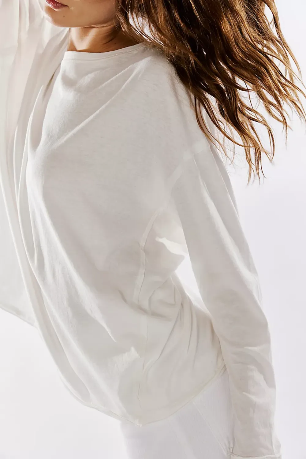 Loose Fit Long Sleeve T-Shirt