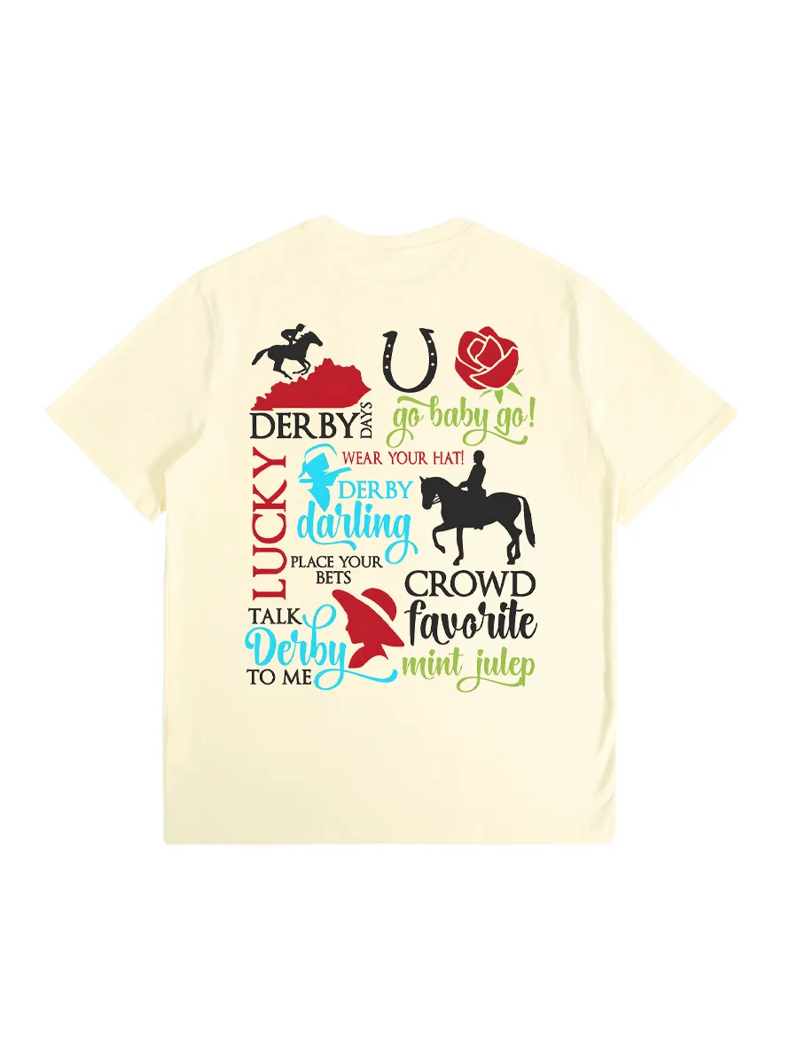 Derby - Themed Horse - Related T-Shirt