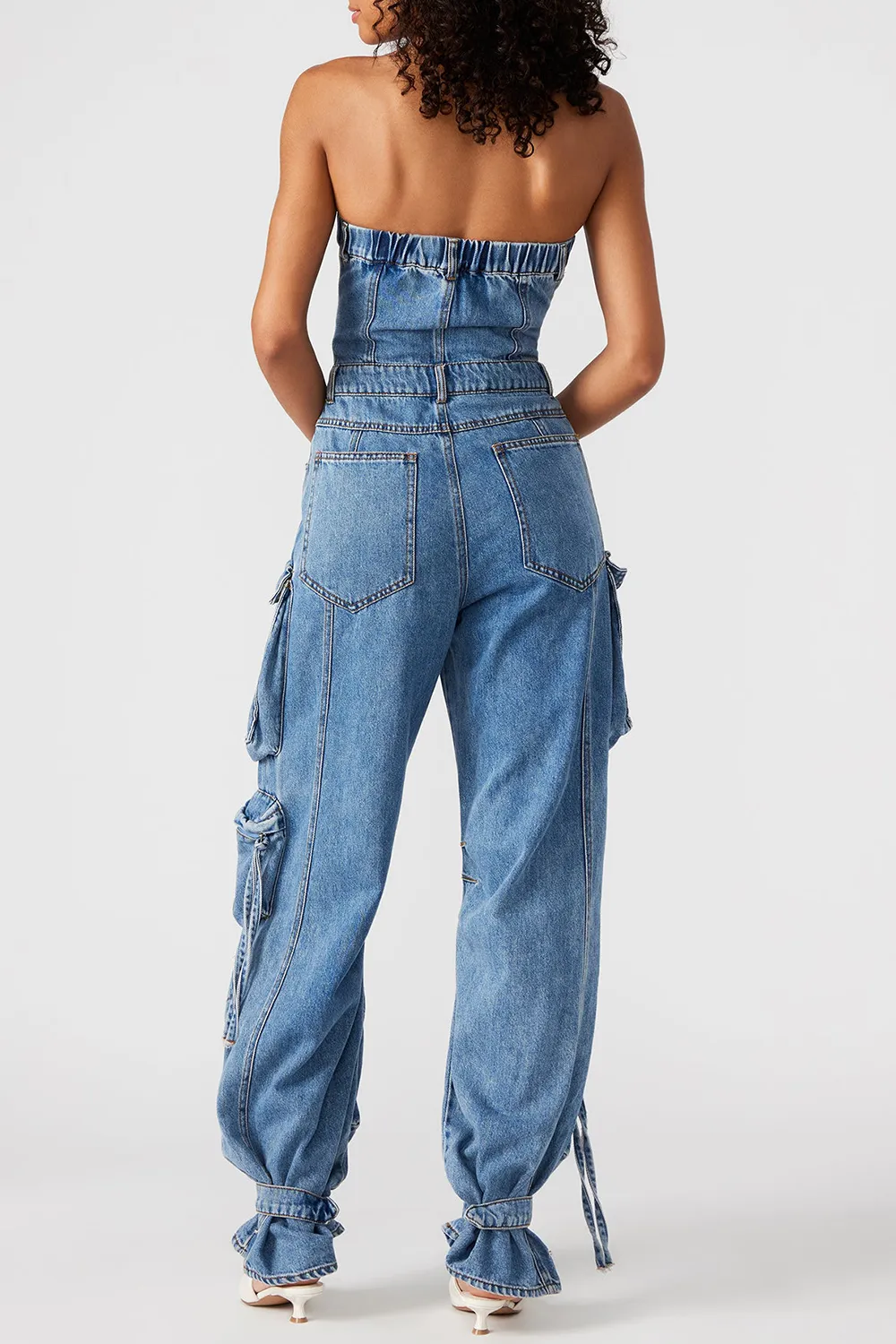 DUO DENIM JUMPSUIT