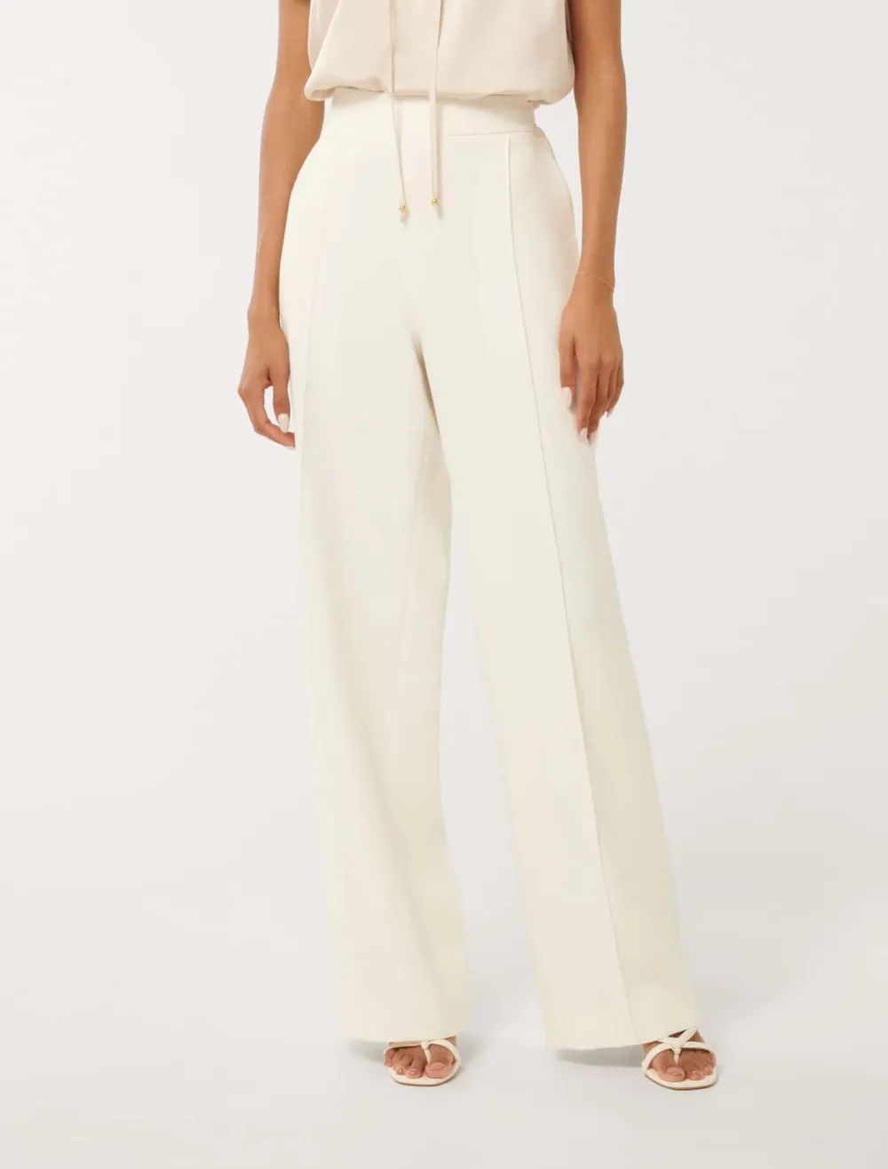 Petite Wide-Leg Pants