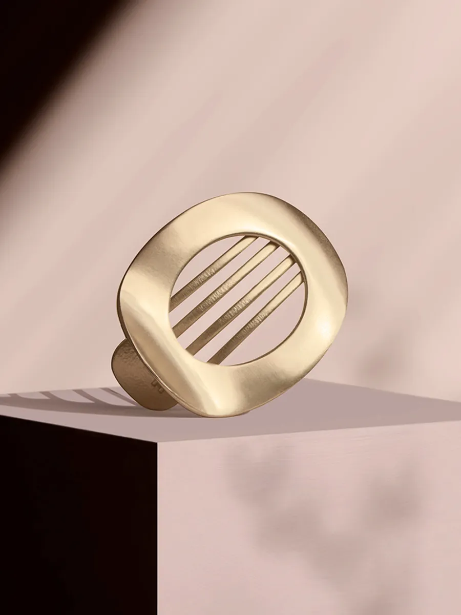 Oval Minimalist Hair Clip