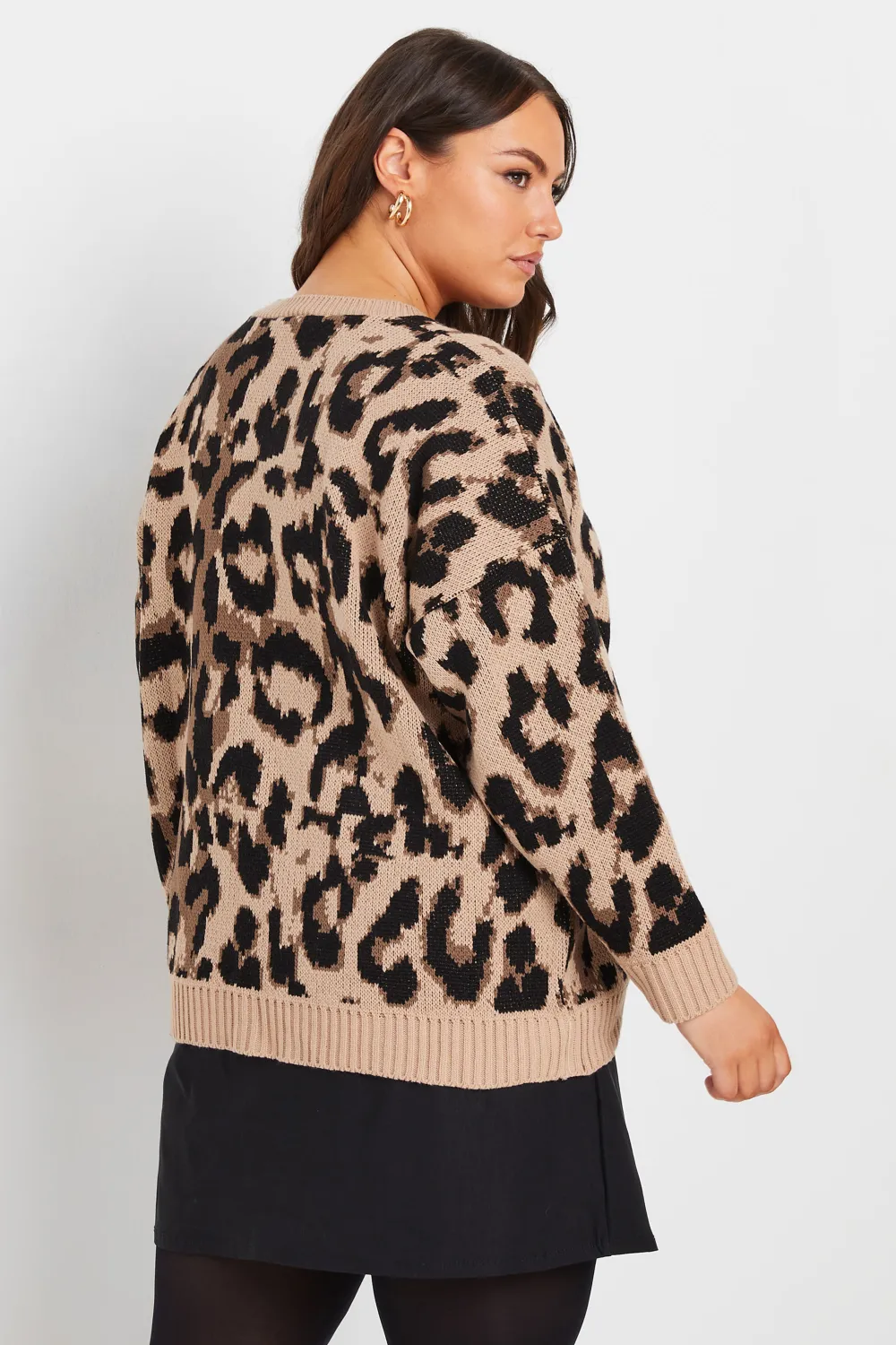 LIMITED COLLECTION Curve Black Bow Mini Skirt