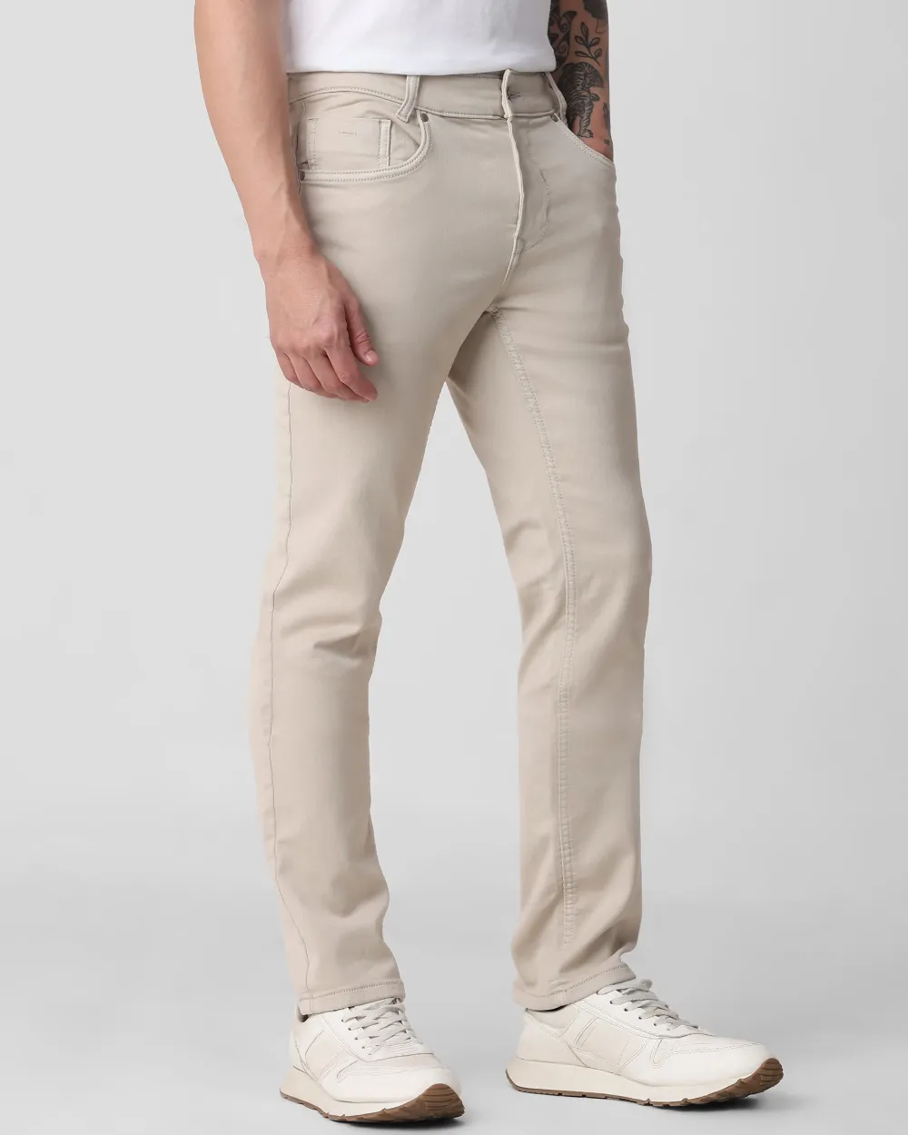Classic Versatile And Comfortable Straight Stone Jeans
