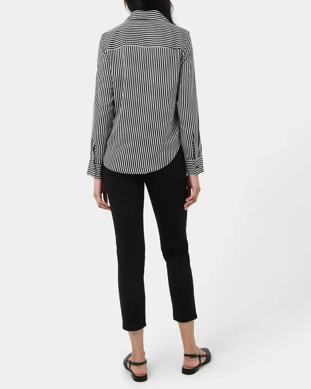 Contemporary Stripe Pattern Shirt