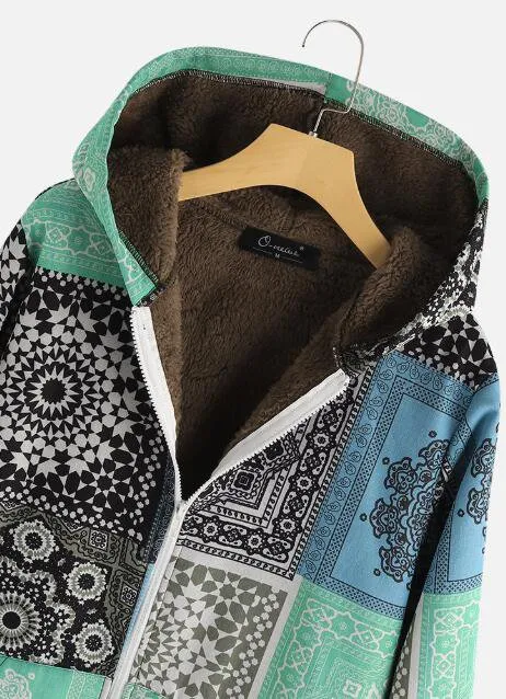 Casual Long Sleeve Hoodie Overcoat