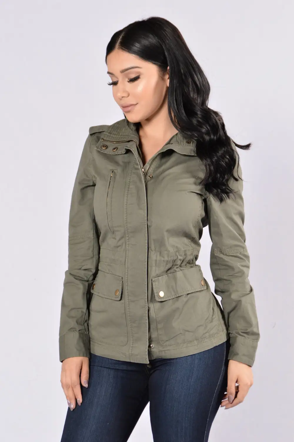 Combat Jacket - Olive
