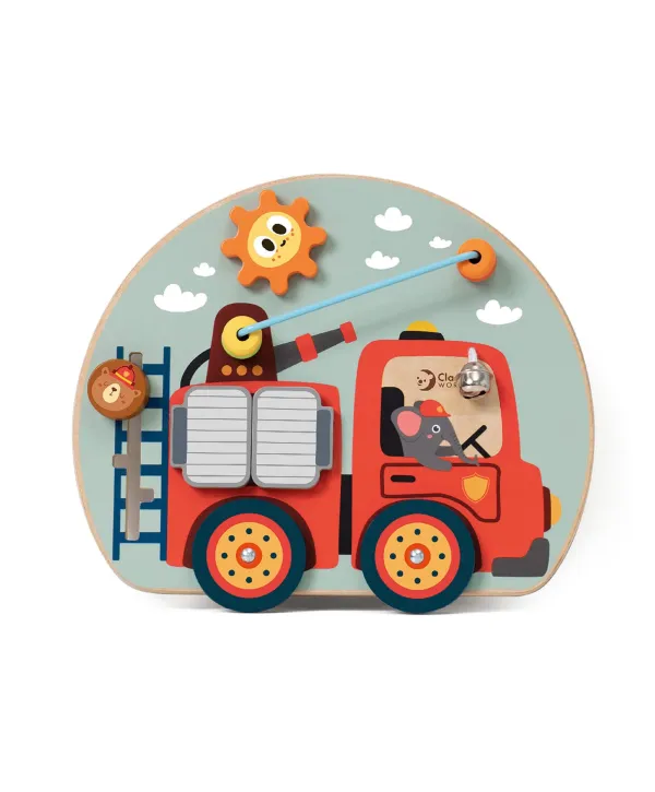 Classic World Fire Engine Busy Board Toy