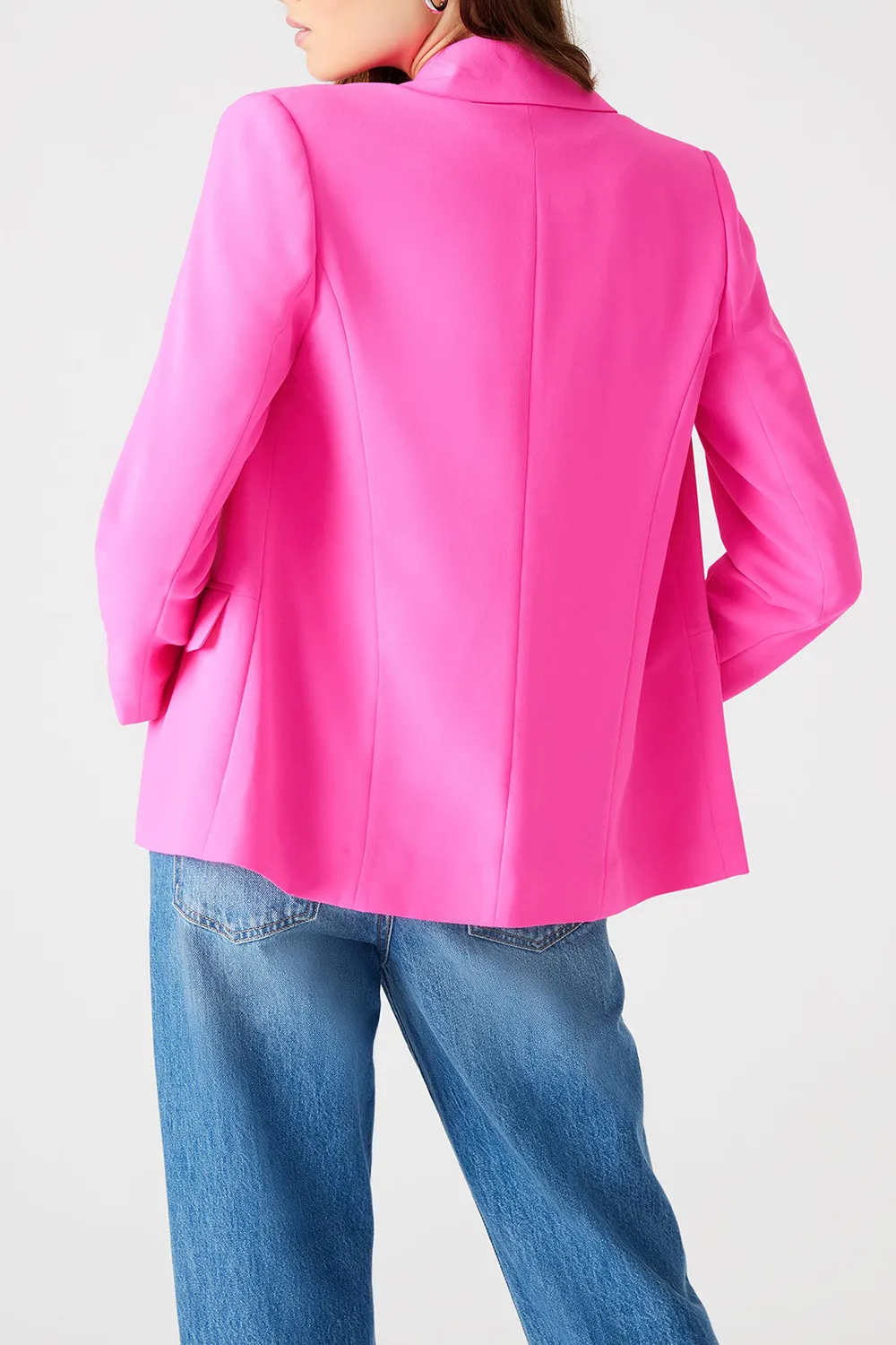 LONG SLEEVE BLAZER RED