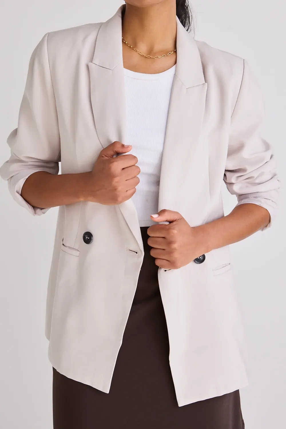 Oversized Long Sleeves Blazer