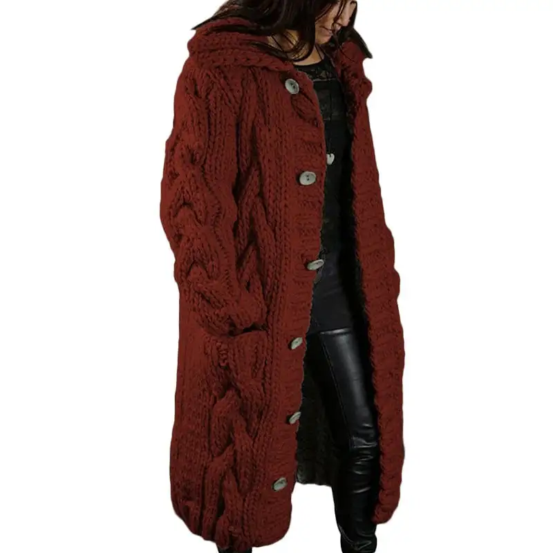 ✨Clearance Sales✨ - 2023 Knitted Thick-Line Jumper Coat