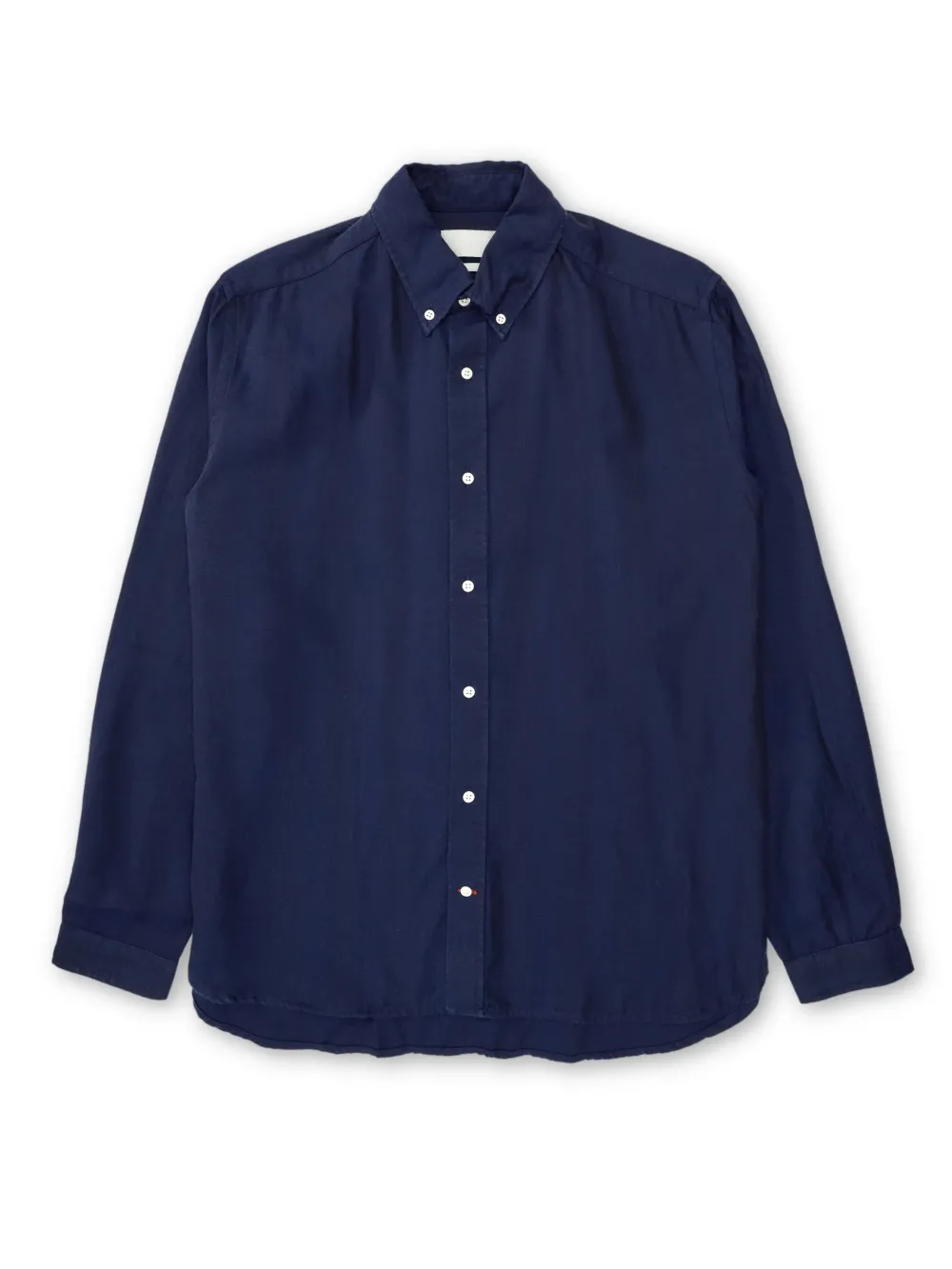 Blue Long Sleeve Cotton Shirt