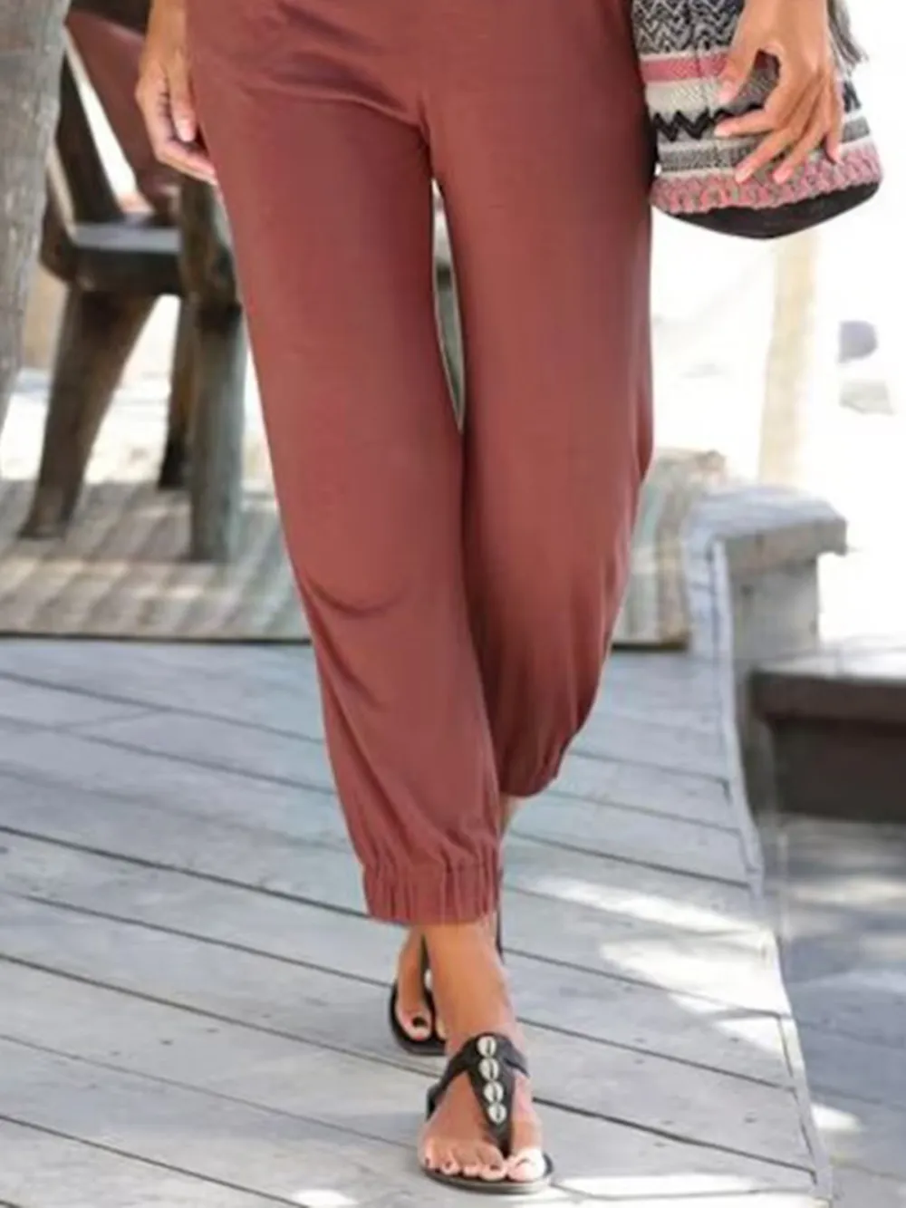 Orange Casual Style Jumpsuit