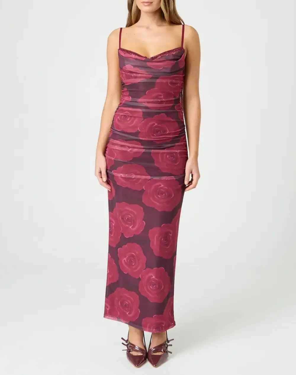 Daily Ruched Maxi Dress
