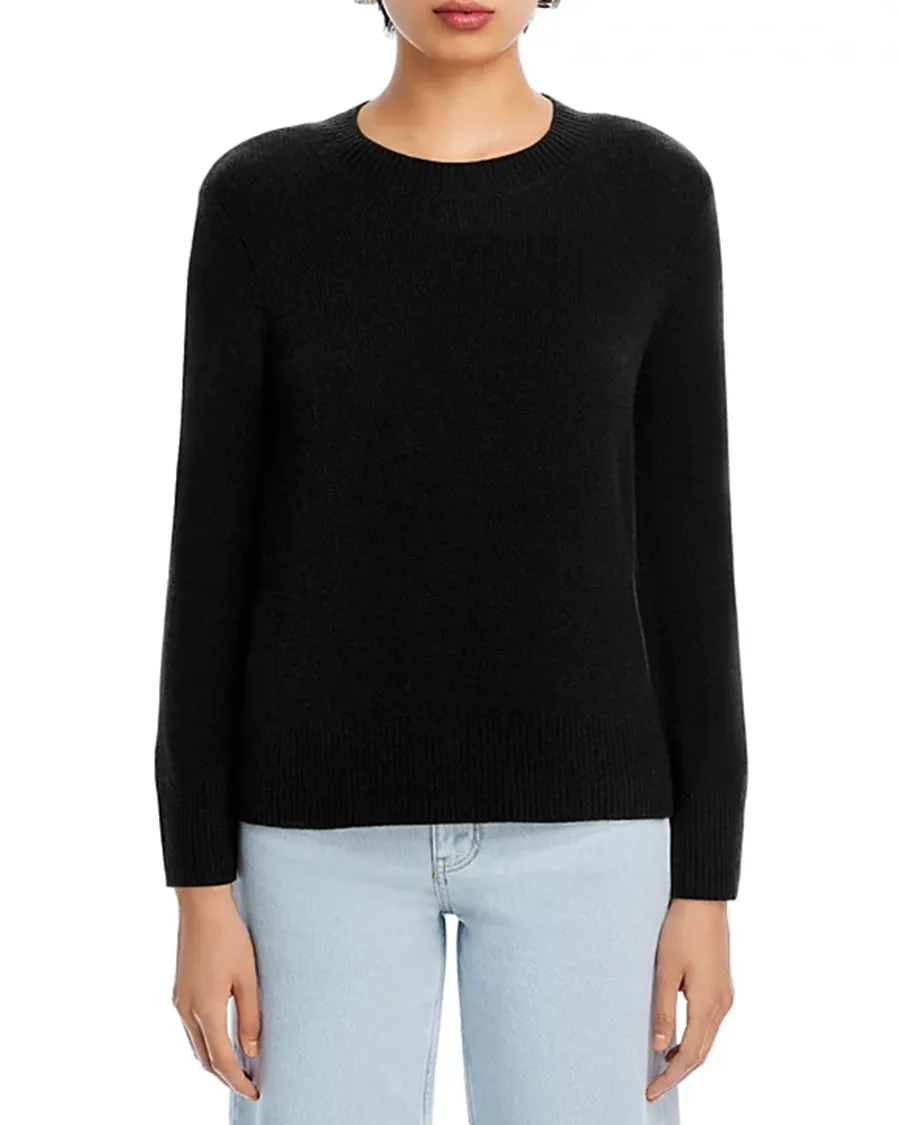 Cashmere Crewneck Long Sleeves Sweater
