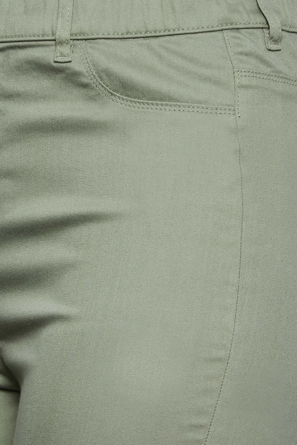 YOURS Curve Aqua Blue Cropped Stretch GRACE Jeggings