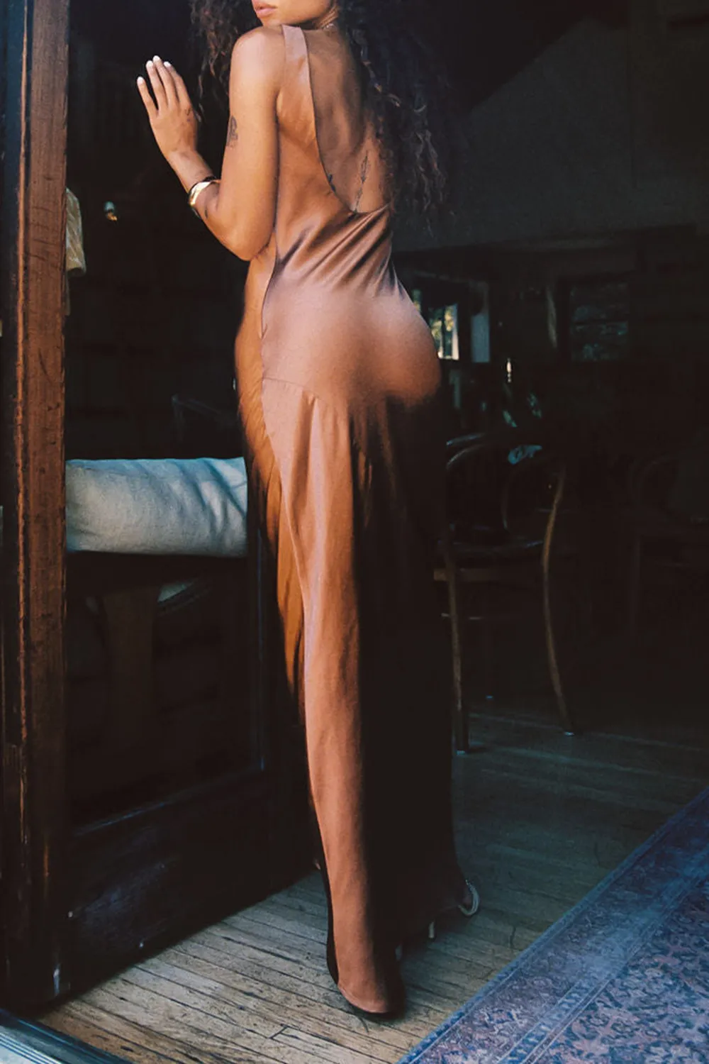 Gentle Silk Maxi dress