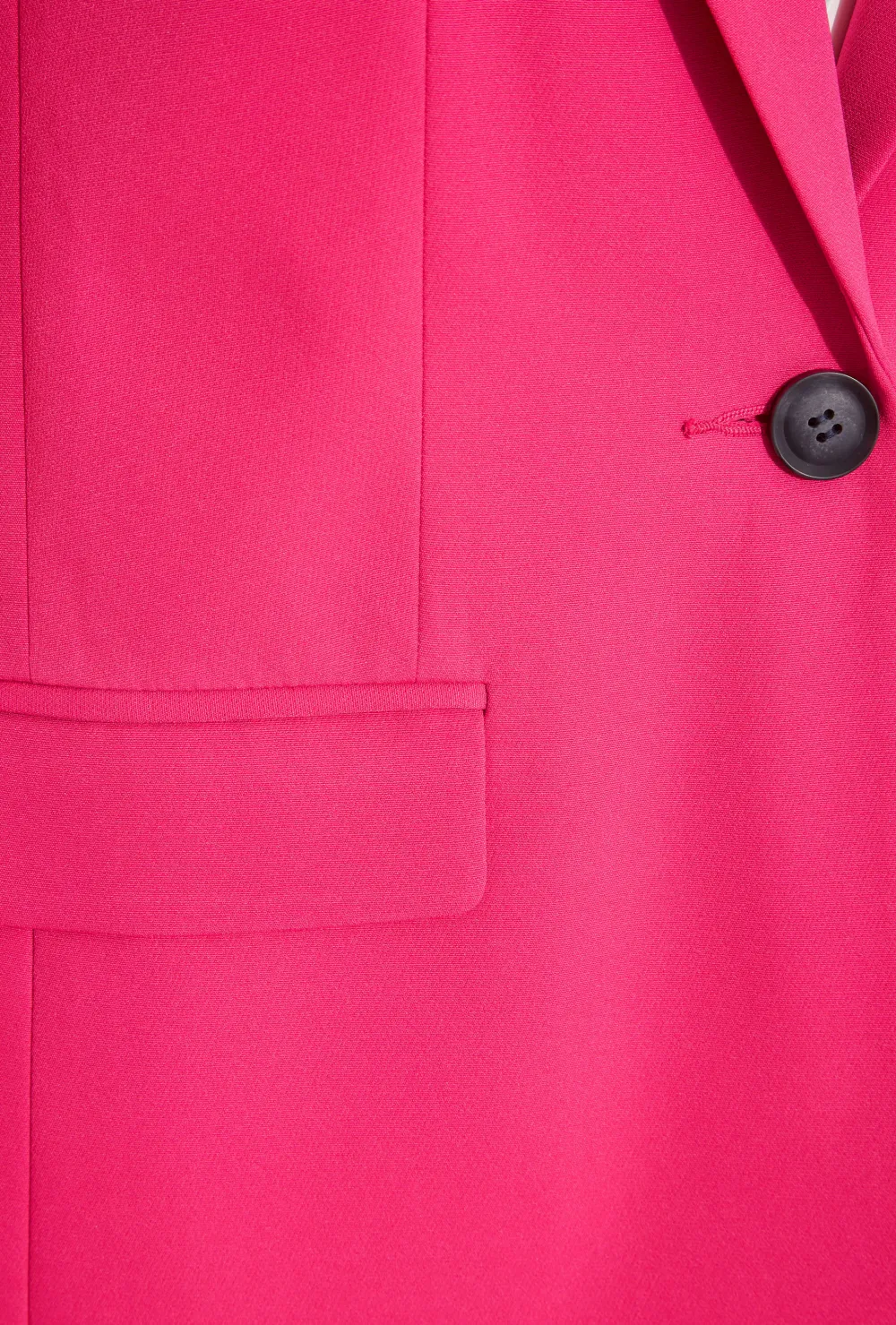 LTS Tall Dark Pink Scuba Crepe Blazer