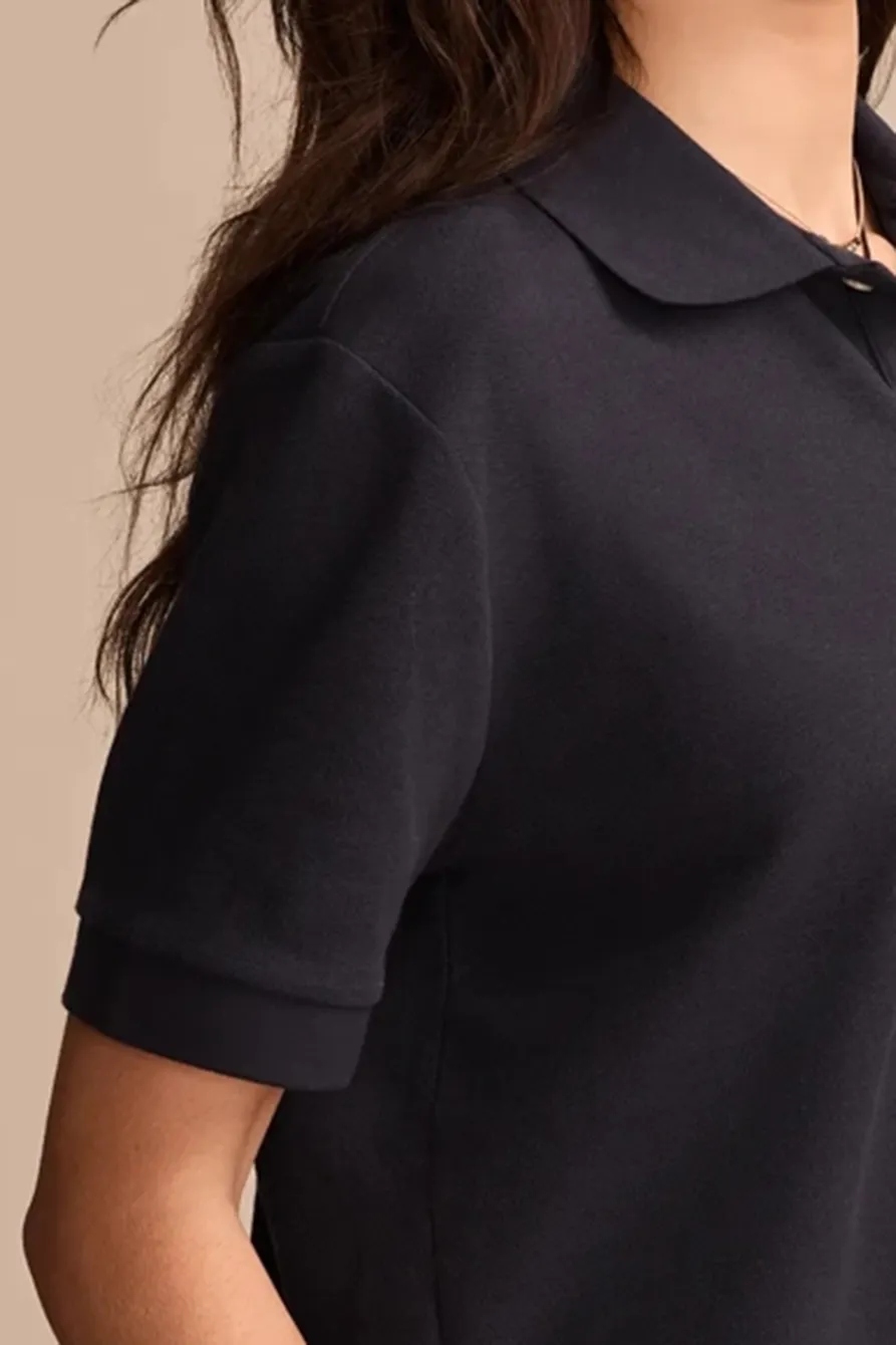 Blue Nights Short Sleeve Polo