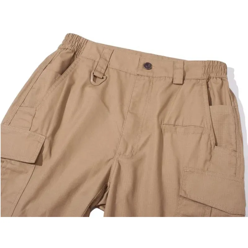 Men's Tactical Work Pants 9 Pockets Ripstop