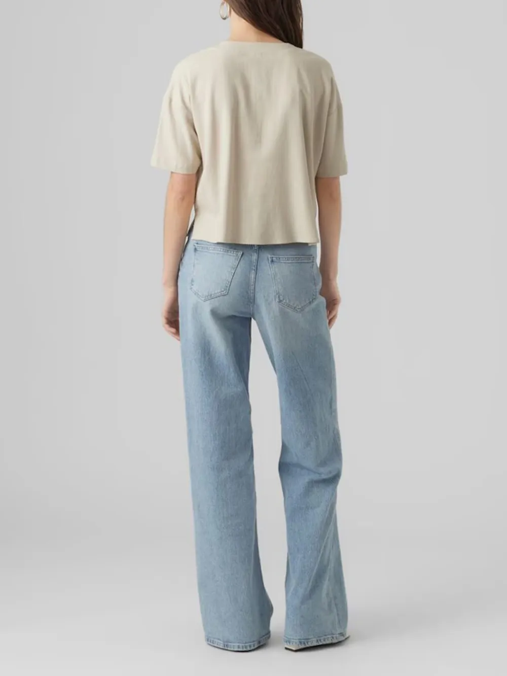 Striped Short Sleeve Blouses