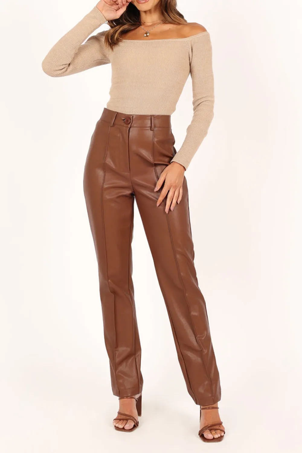 LEATHER NOBLE PANTS