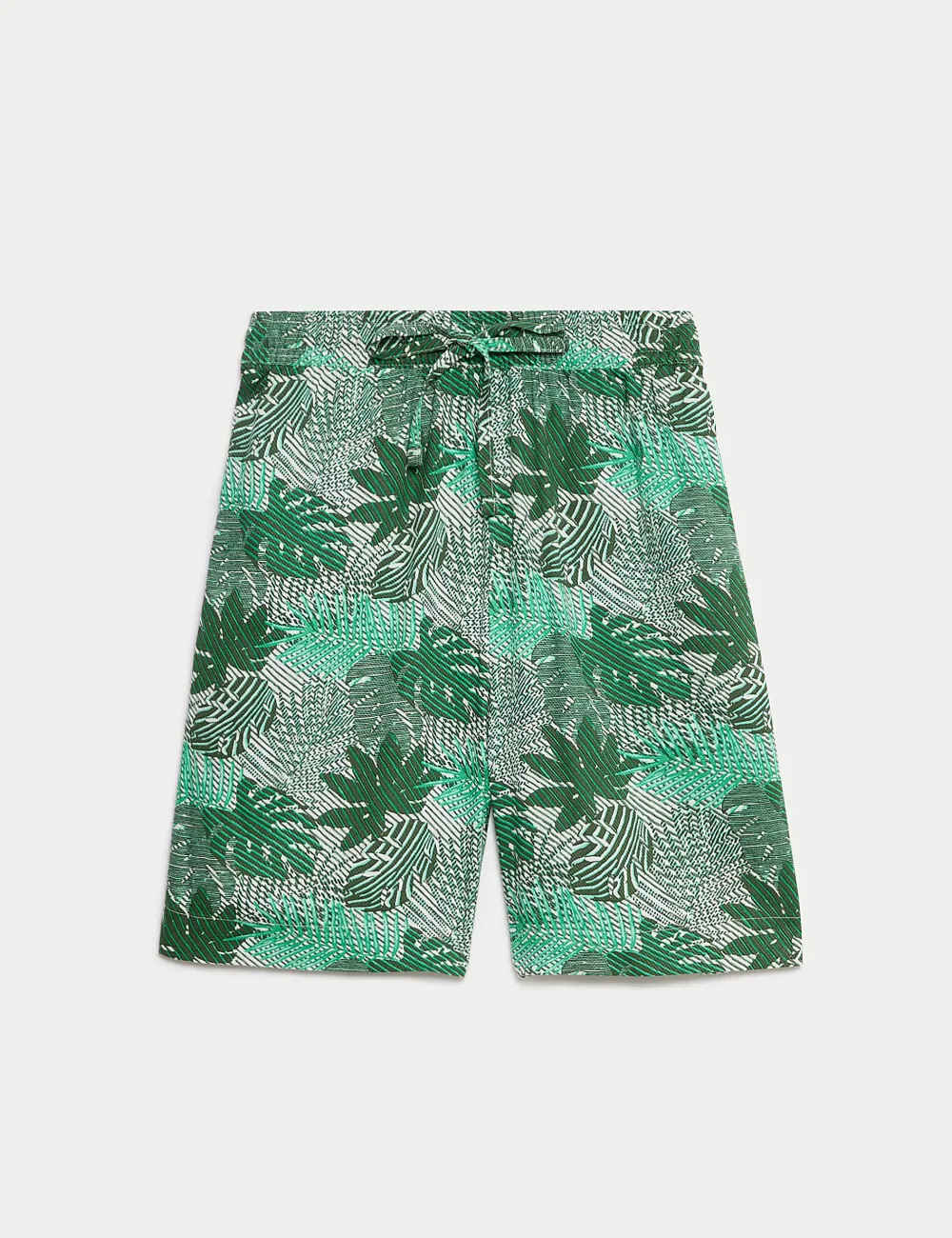 Printed Twill Shorts