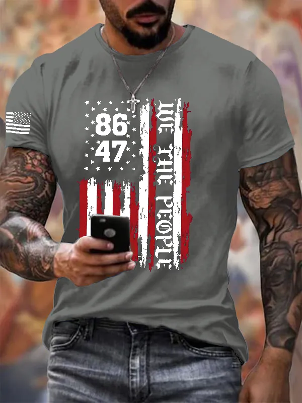 Men'S We The People Print T-Shirt