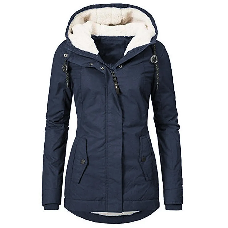 Women's Parka Street Fall Winter Long Coat