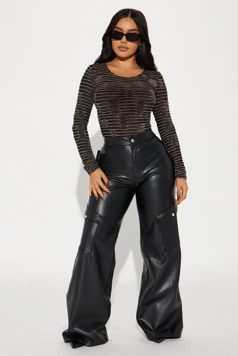 Giving My Best Bodysuit - Gold/combo