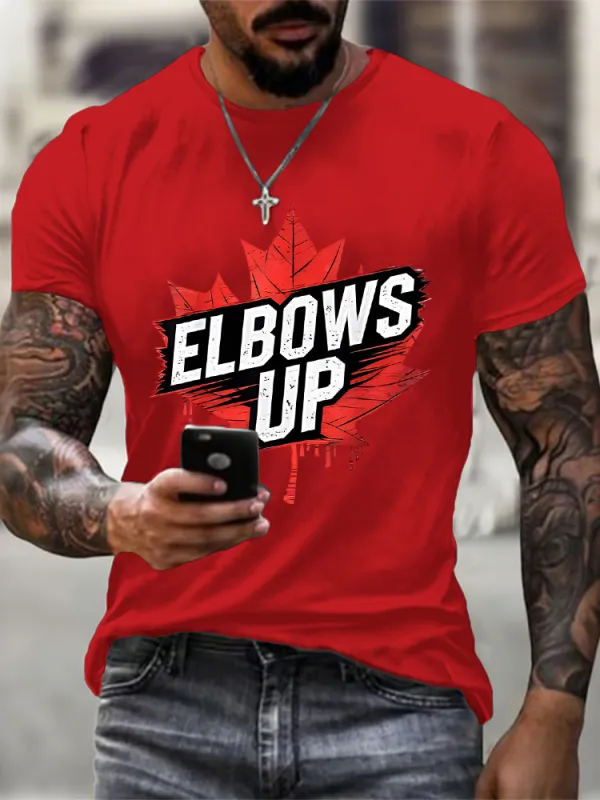 Men'S Elbows Up T-Shirt