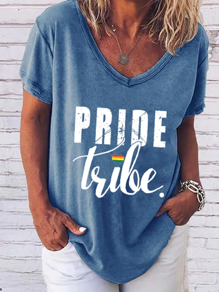 Women'S  Pride V-Neck T-Shirt