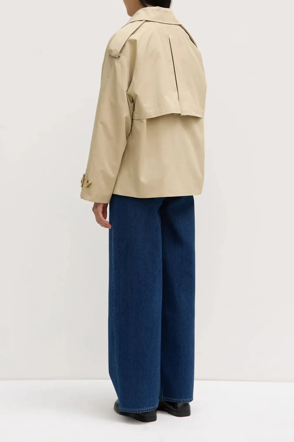 Cotton Off Shoulder Jacket