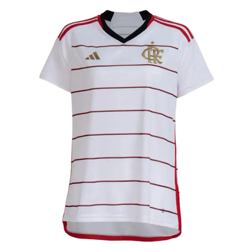 Camisa Flamengo Away 23/24 Feminina - Branca