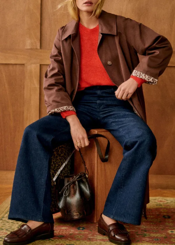 Retro Oversized Trench Coat