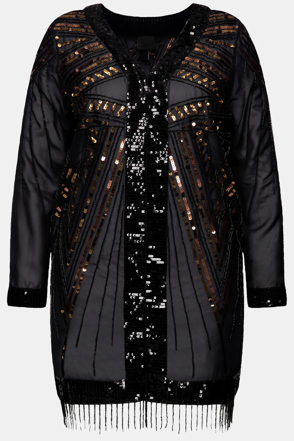 Long Sleeved Jacket With Tassel